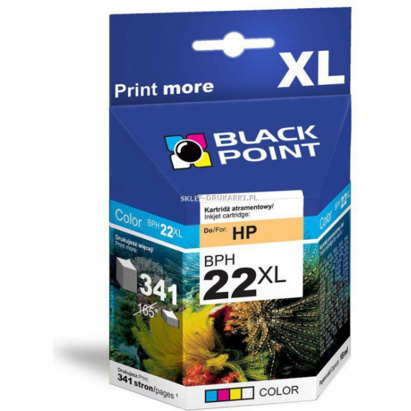 Inkoust Black Point BPH22XL / C9352CE č. 22XL (barva)