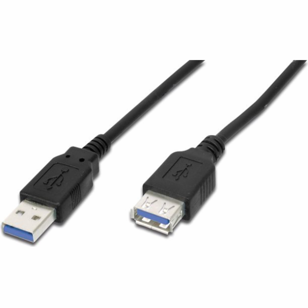 Digitus USB-A – USB-A kabel USB 1,8 m černý (AK112330)