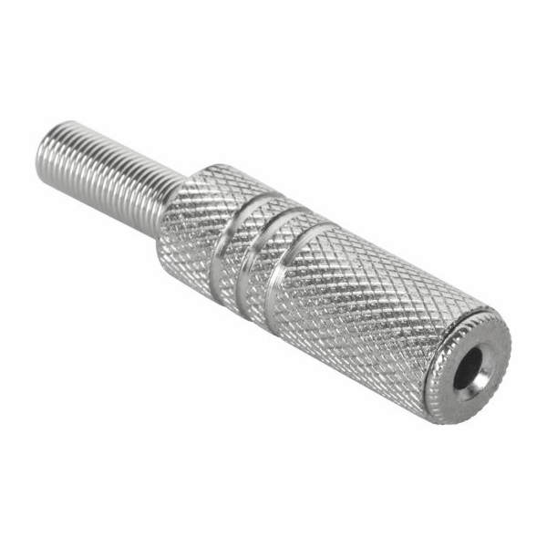 LechPol Jack zásuvka 3,5 kovové stereo