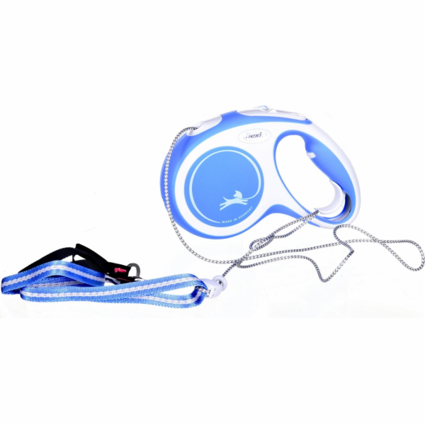 Automatické vodítko Flexi New Comfort M, 5m kabel, modré