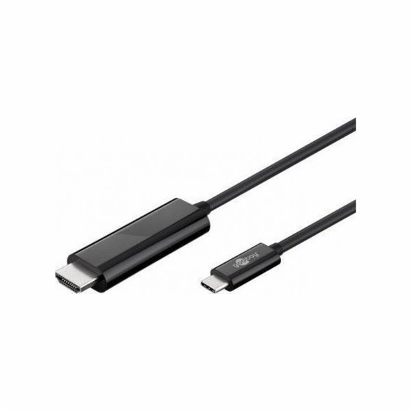 Goobay USB-C – kabel HDMI 1,8 m černý (533969)