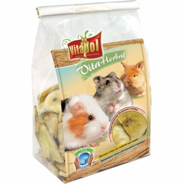 Vitapol BANÁNOVÉ ČIPKY PRO HLODAVCE 150g