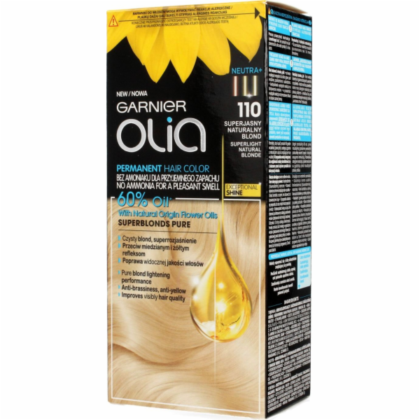 Garnier Olia dye 110 Super světlá přírodní blond