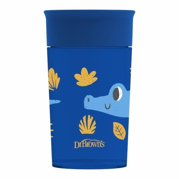 TC01094-HRNEK 360*PITÍ JAKO SKLENICE 300ML MODRÝ