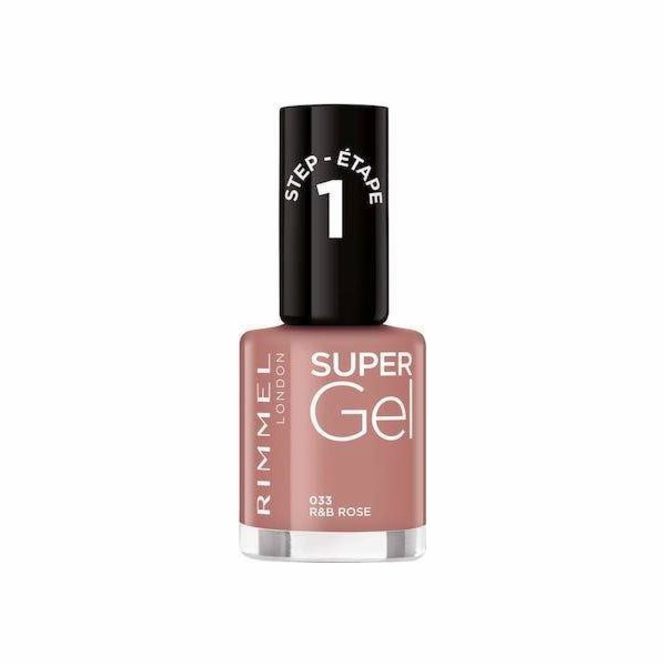 Rimmel RIMMEL_Super Gel lak na nehty 033 RB Rose 12ml