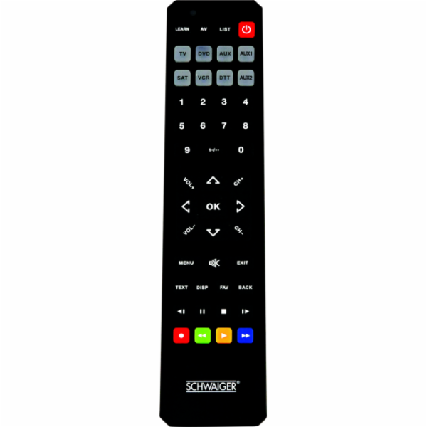 Dálkový ovladač Schwaiger 8v1 UFB4801031 RTV