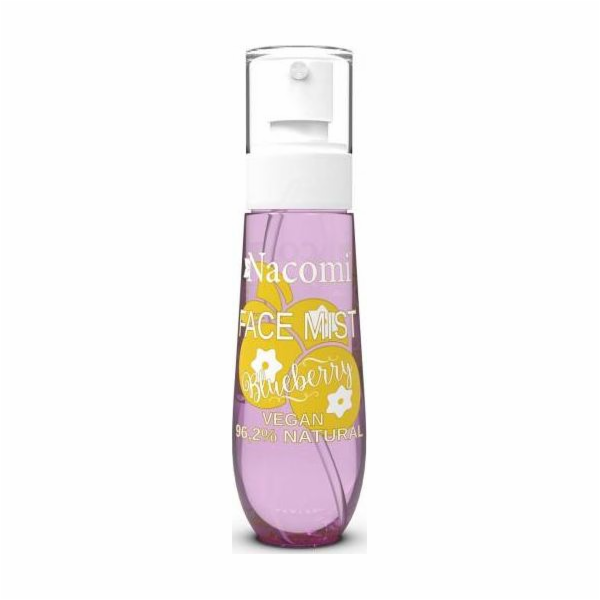 Nacomi Face Mist Vegan přírodní borůvka 80 ml