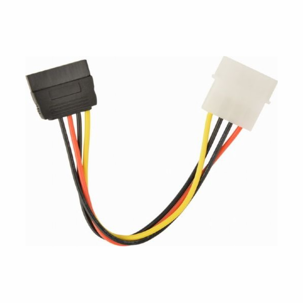 Gembird Molex - SATA, 0,15 m, vícebarevný (CCSATAPS)