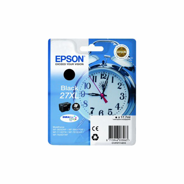 Inkoust Epson T2711 / C13T27114010 (černý)