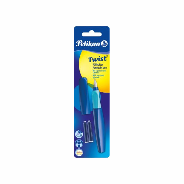 Plnicí pero Pelikan Twist P457 M Deep Blue