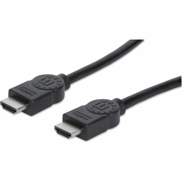 Manhattan HDMI - HDMI kabel 10m černý (323246)