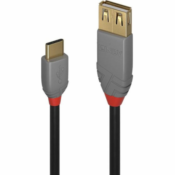 Lindy 36897 USB-C – USB adaptér černý (36897)