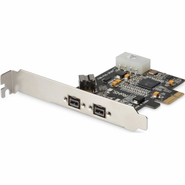 Řadič Digitus PCIe x1 – 3x FireWire 800 (DS-30203-2)