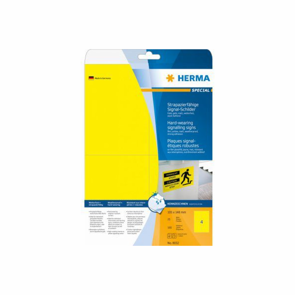 Herma samolepicí etikety 105x148 mm (8032)
