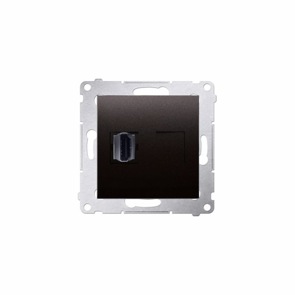 Kontakt-Simon HDMI zásuvka Simon 54 antracitová (DGHDMI.0...