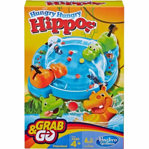 Hra Hasbro Hungry Hungry Hippo Chyť a jdi (B1001)