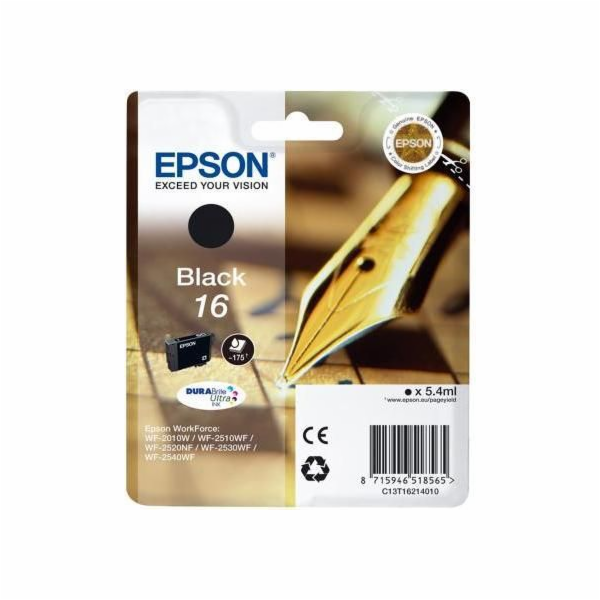 Inkoust Epson T1621 (C13T16214010) černý