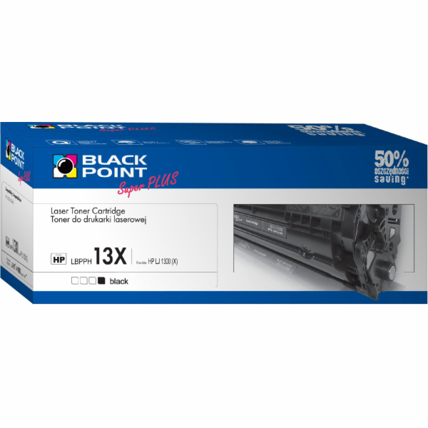 Toner Black Point LBPPH13X Výměna černé 13X (LBPPH13X)