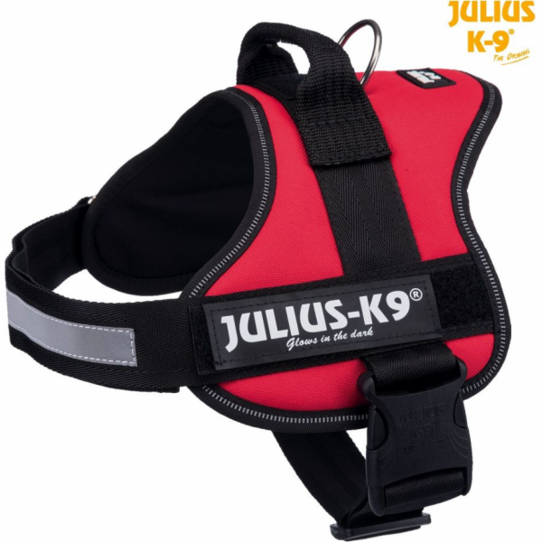 Postroj Trixie Julius-K9®, 1/L: 63–85 cm/50 mm, červený