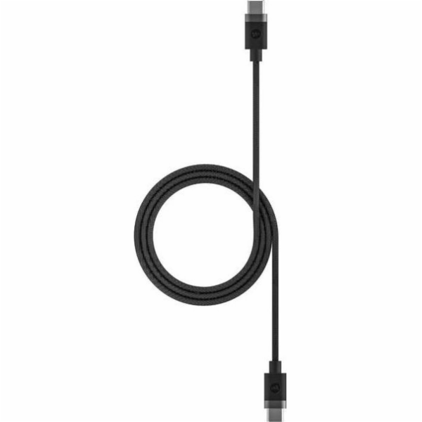 Zagg USB kabel USB-C – USB-C 1,5 m černý (MPH047BLK)