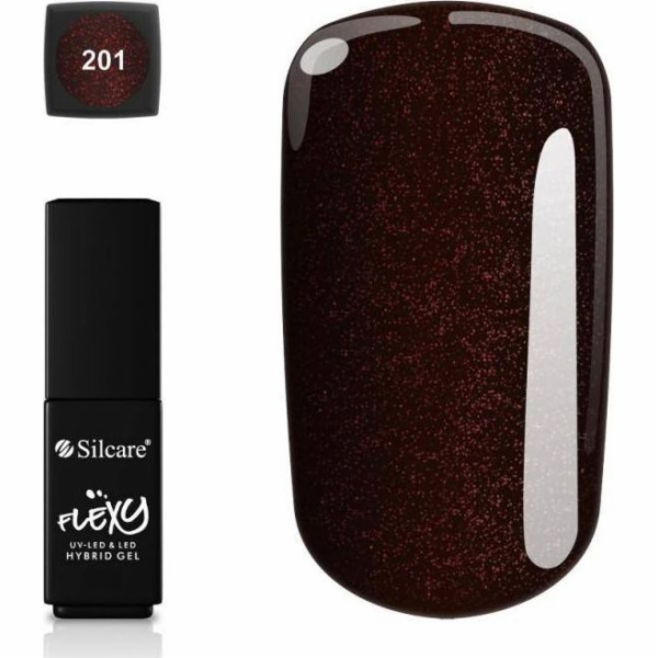 Silcare Flexy hybridní lak 201 4,5g