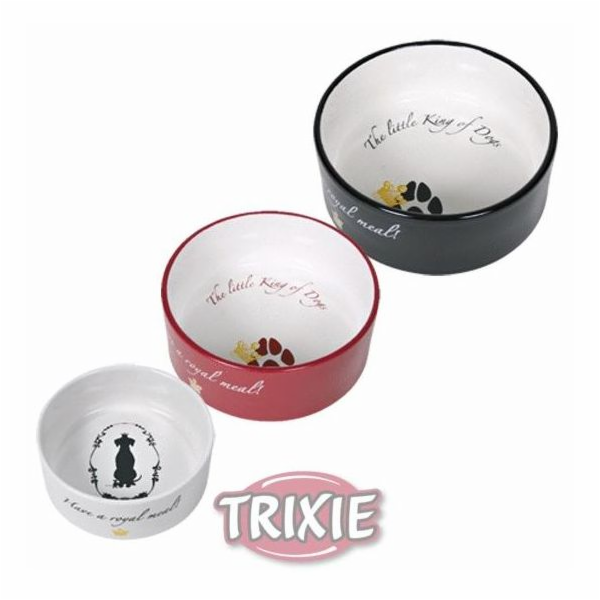 Keramická miska Trixie King of Dogs 600ml/16cm