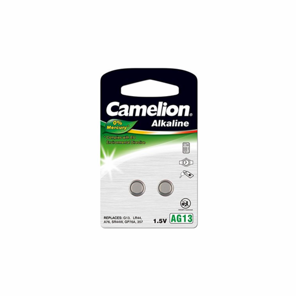 Baterie Camelion LR44 2 ks.