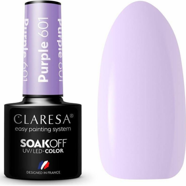 Claresa Claresa Soak Off UV/LED Purple hybridní lak 601 5g
