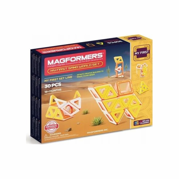 Magformers Klocki First Sand 30 ks. (005-702010)