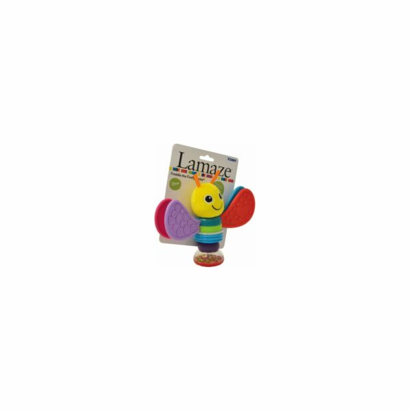 Tomy LAMAZE BUTTERFLY RATTLE FRED LC27636