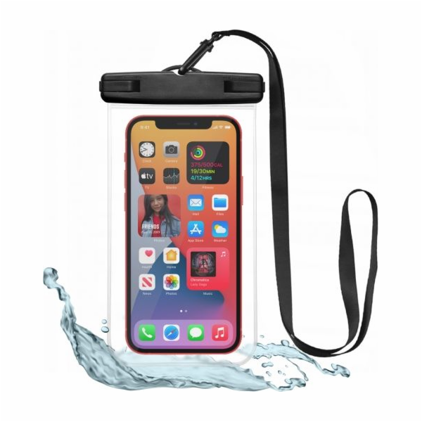 Univerzální vodotěsné pouzdro Tech-Protect černé/průhledné
