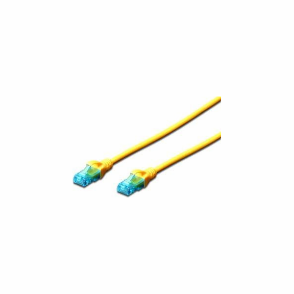 Digitus kabel Digitus patch-cord UTP, CAT.5E, gelb, 7,0 m...