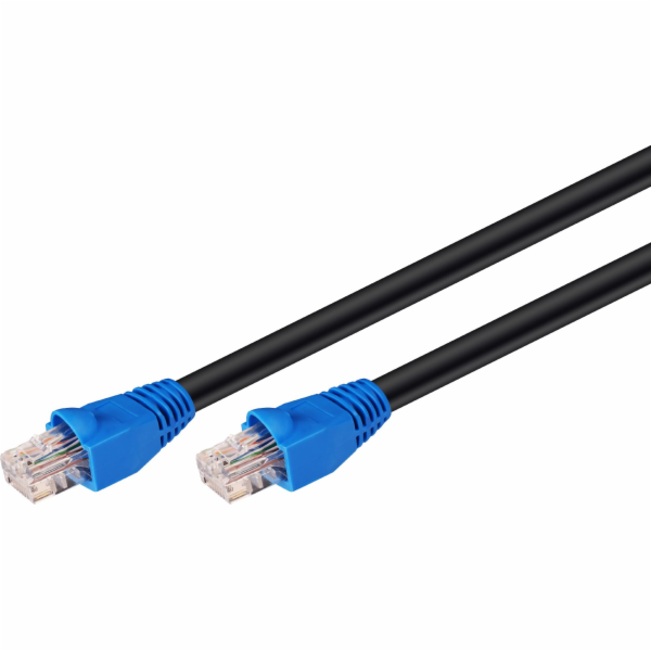 Goobay Outdoor propojovací kabel U / UTP kat. 6 CCA černý...