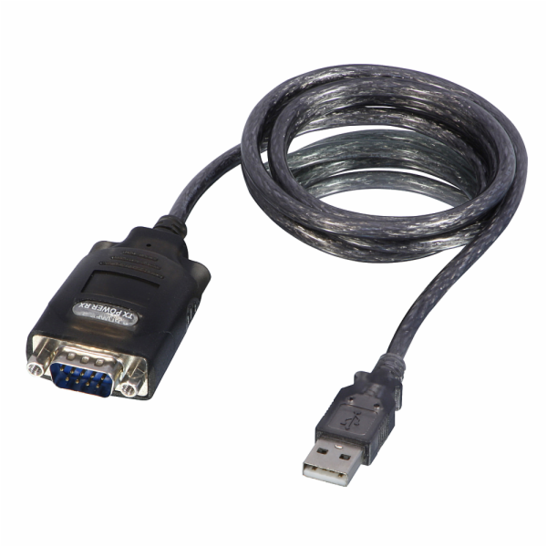 Lindy USB-A - RS-232 USB kabel 1,1 m černý (42686)