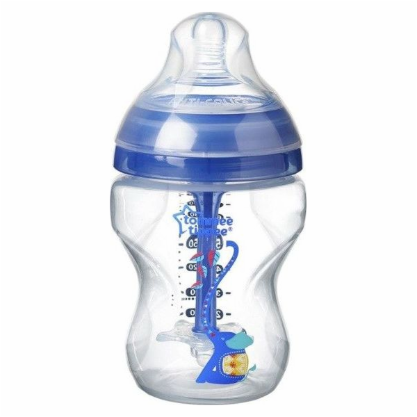 Tommee Tippee Advanced Antikoliková láhev zdobená 3m+ 260...