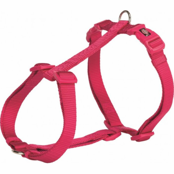 Trixie Premium postroje, M–L: 52–75 cm/20 mm, fuchsie