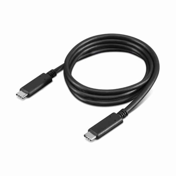 Lenovo USB-C – USB-C USB kabel 1 m černý (4X90U90619)