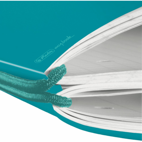 Herlitz Notes A4 Grid/Line Turquoise 2x40k (50015986)