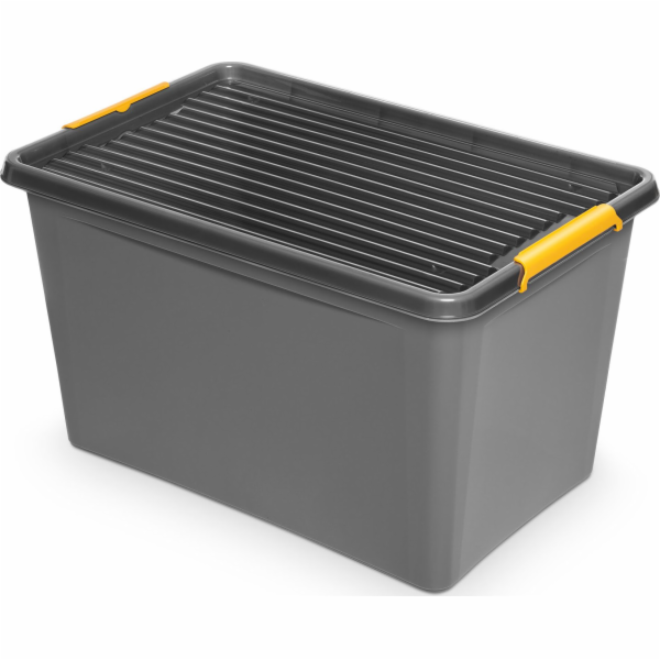 ORPLAST ORPLAST skladovací nádoba, Simple box, 60l, šedá