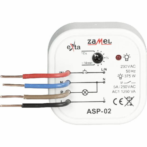 Zamel Schodišťový automat 230V AC ASP-02 (EXT10000014)