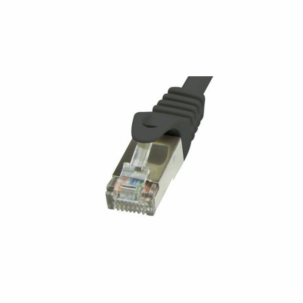 LogiLink Patchcord CAT 6 F/UTP 0,25 m černý (CP2013S)