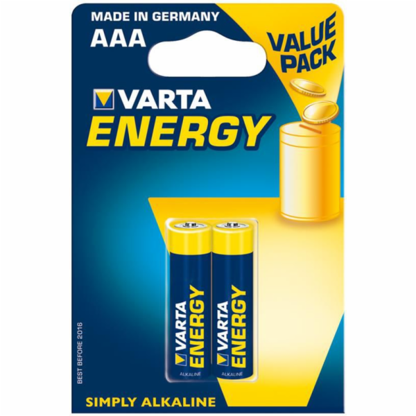 Varta Baterie Energy AAA / R03 2 ks.