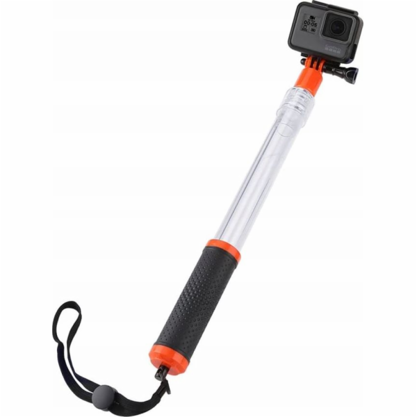 Telesin Monopod Grip Selfie Stick Transparentní pro Gopro...