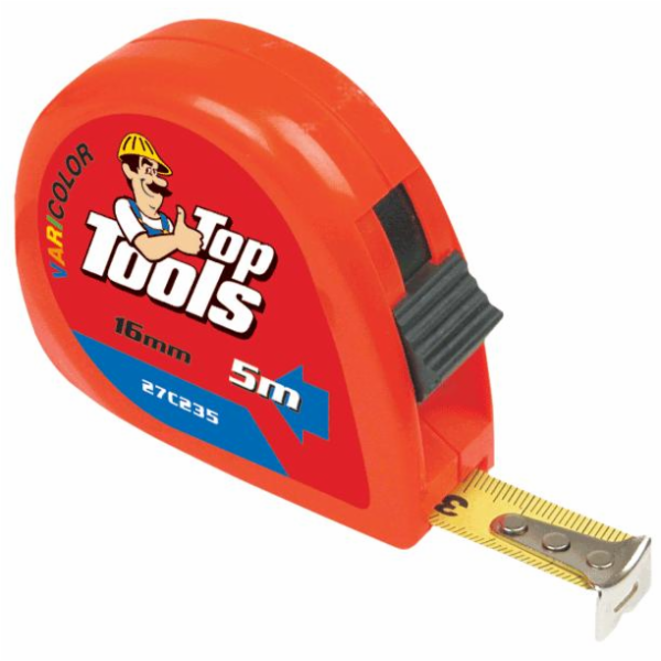 Top Tools 5m ocelový svinovací metr (27C235)