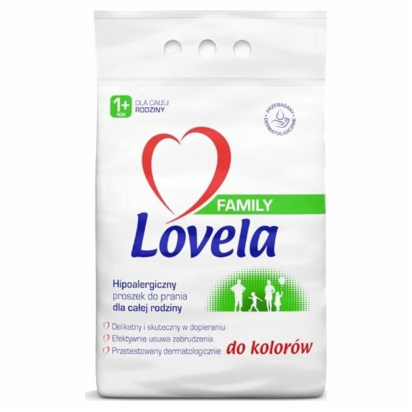 Lovela Lovela FAMILY Barevný prášek na praní prádla 2,1 kg