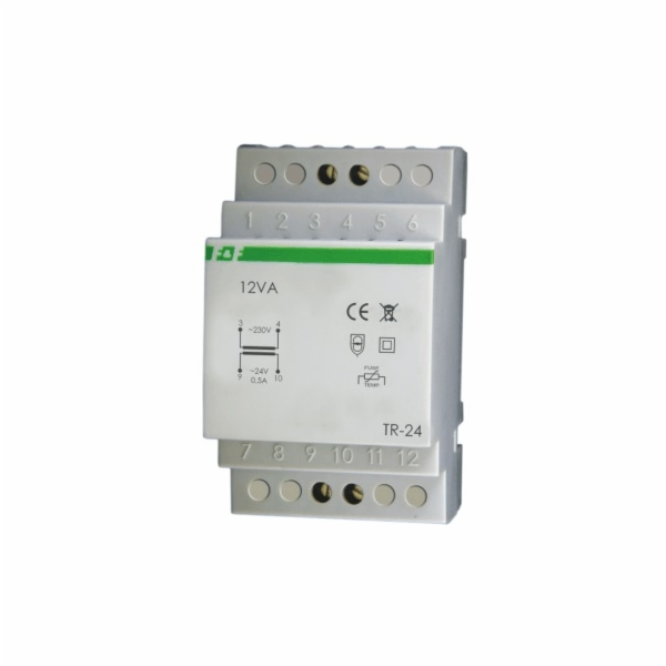 Síťový transformátor F&F TR-24 12V AC TR-24
