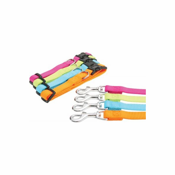 Vodítko Zolux Nylon fuchsiové 1m/10mm