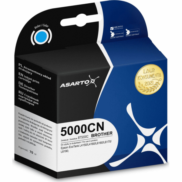 Inkoust Asarto Inkoust Asarto pro Brother 5000CN | BT5000...