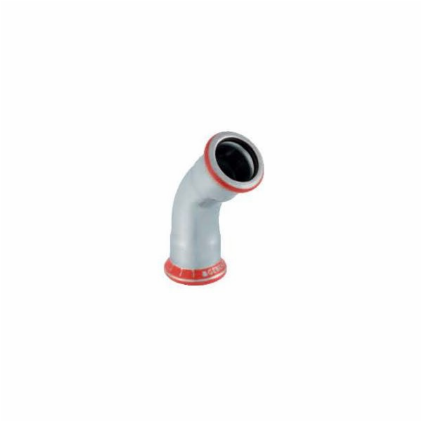 Geberit Koleno 45° Mapress C-Stahl 42 mm (23607)