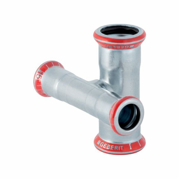 Geberit Mapress C-Stahl příčka 90° 15mm (21504)
